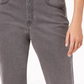 Style & Co Women's Tummy Control Straight Leg Fashion Jeans Dark Gray Size 16