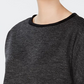 Charter Club Women's Petite Tie-Sleeve Top Black Size Petite Small
