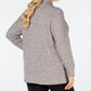 Ideology Women's Plus Size Cowl-Neck Tulip-Hem Top Dark Gray Size 3X