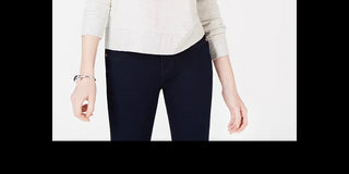 Bar III Women's Dip Dyed Sweater Grey Size XX-Large