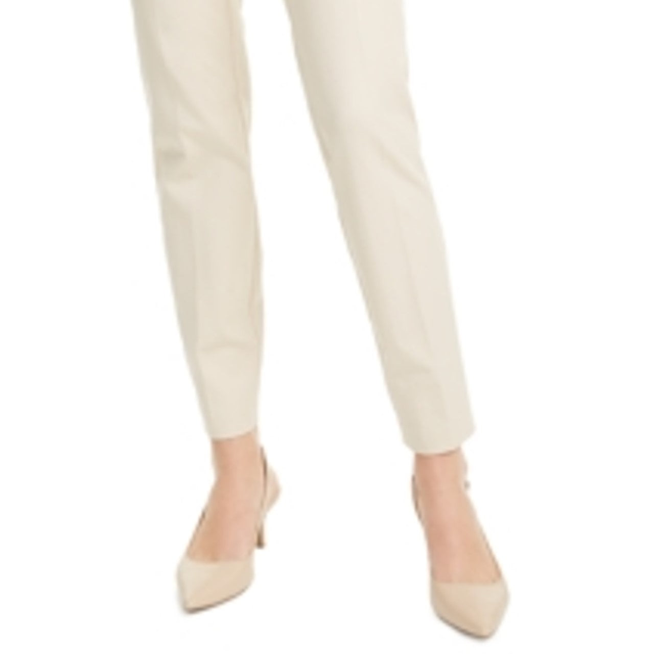 Alfani Women's Petite Comfort-Waist Skinny Pants Lt Beige Size 1