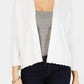 Charter Club Women's Textured-Knit Open Cardigan White Size X-Large