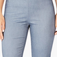 Charter Club Womne's Pull-On Skinny Pants Blue Size 4