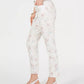 Style & Co Women's Floral-Print Skinny Jeans White Size 12