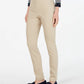 Charter Club Women's Petite Chelsea Stretch Twill Skinny Pants Beige Size 1