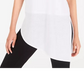 Alfani Women's Vented Hem Asymmetrical Tunic White Size Petite Small