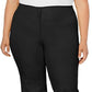 Alfani Women's Plus Size Cuffed Ankle Pants Black Size 24
