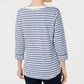 Karen Scott Women's Zoe Sweatshirt Medium Grey Size X-Large