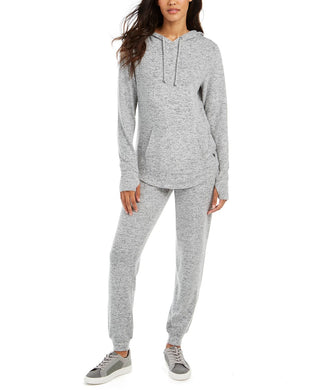 Ideology Women's Mushy-Knit Joggers Gray Size Large