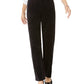 Karen Scott Women's Sport Velour Pants Black Size Large