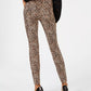 INC International Concepts Women's Leopard-Print Skinny Jeans Orange Size 0