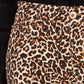 INC International Concepts Women's Leopard-Print Skinny Jeans Orange Size 0
