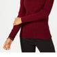 Karen Scott Women's Cotton Mock-Neck Sweater Bright Red Size Extra Large