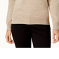 Karen Scott Women's Marled Cotton Turtleneck Sweater Brown Size Large