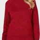 Karen Scott Women's Cotton Turtleneck Sweater Brown Size Petite Medium