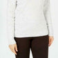 Karen Scott Women's Cable-Knit V-Neck Sweater Natural Size Extra Large