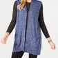 Karen Scott Women's Sweater Vest Blue Size Small