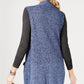 Karen Scott Women's Sweater Vest Blue Size Small
