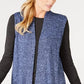 Karen Scott Women's Sweater Vest Blue Size Small