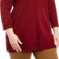 Karen Scott Women's Plus Size Cotton Roll-Neck Sweater Red Size 1X