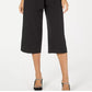 Alfani Women's Belted Culottes Black Size 2 Petite