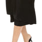 Alfani Women's Faux-Wrap Skirt Black Size 14