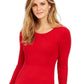 Style & Co Women's Ribbed Knit Sweater Dress Red Size X-Large
