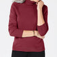Karen Scott Women's Turtleneck Sweater Red Size Large