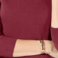 Karen Scott Women's Turtleneck Sweater Red Size Large
