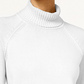 Karen Scott Women's Turtleneck Sweater White Size Small