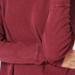 Style & Co Women's Split-Neck Cotton Thermal Top Red Size Extra Small