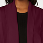 Karen Scott Women's Open-Front Cardigan Dark Red Size Small