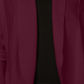 Karen Scott Women's Open-Front Cardigan Dark Red Size Small