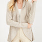 Karen Scott Women's Cocoon Cardigan Brown Size Extra Large