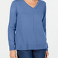 Karen Scott Women's Denim Sweater Blue Size 3X