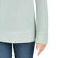 Style & Co Women's Boxy Knit Pullover Sweater Green Size Medium