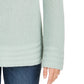 Style & Co Women's Boxy Knit Pullover Sweater Green Size Small