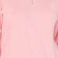 Karen Scott Women's Cotton Half-Zip Mock-Neck Top Dark Pink Size Small