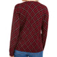 Karen Scott Women's Holiday Plaid-Print Cardigan Red Size XX Large