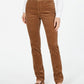 Charter Club Women's Lexington Corduroy Tummy-Control Pants Dark Brown Size 18