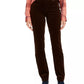 Charter Club Women's Petite Lexington Straight-Leg Corduroy Pants Bright Red Size 8
