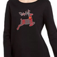 Karen Scott Women's Embellished Sweatshirt Black Size Petite Small