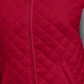 Karen Scott Women's Quilted Puffer Vest Bright Red Size Petite Small