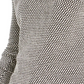 Charter Club Women's Textured Contrast-Trim Sweater Black Size X-Small