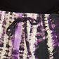 INC International Concepts Women's Tie Dyed Shorts Medium Purple Size Small