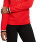 Charter Club Women's Scottie Fair Isle Sweater Red Size Large