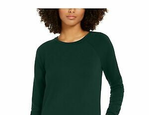 Ideology Women's Long Sleeve Tunic Dark Green Size X-Large