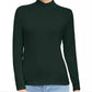 Style & Co Women's Mock Neck Top Black Size X-Large