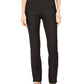 Charter Club Women's Jacquard Pull-On Pants Charcoal Size 14