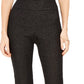 Charter Club Women's Jacquard Pull-On Pants Charcoal Size 14